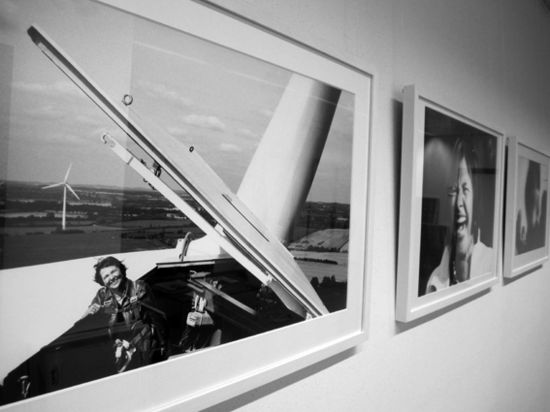 Bettina in Kohlmeierausstellung